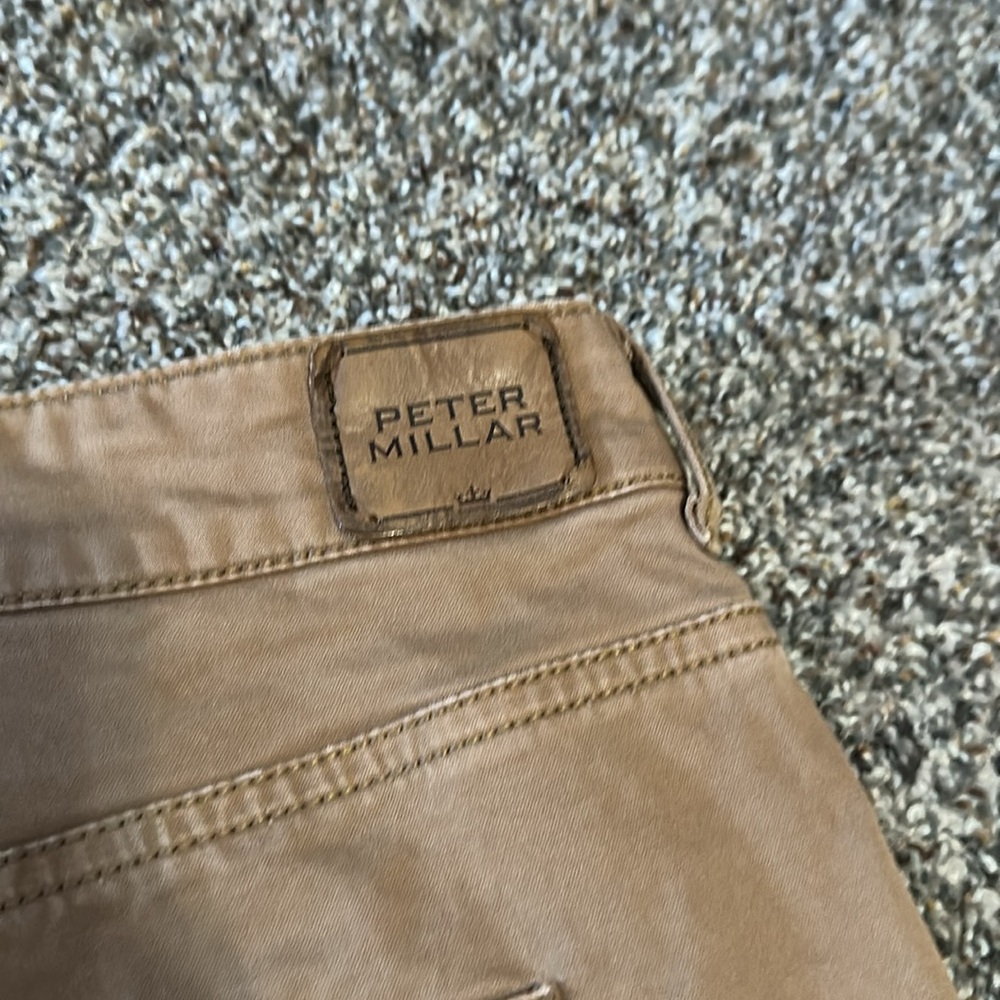 Peter Millar Men's Cotton Pants 42 Waist 32 Inseam - Picture 5 of 8